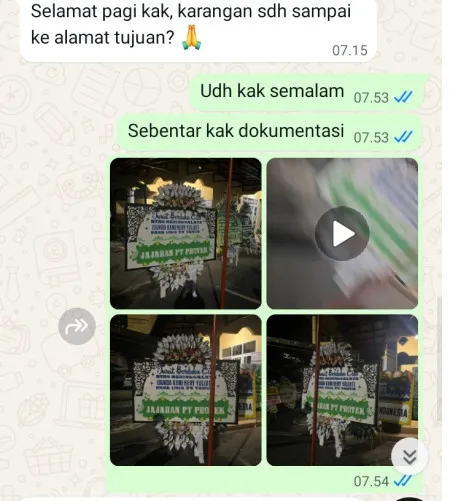 Pengiriman Papan Bunga Selamat Orange Groves Pik 2