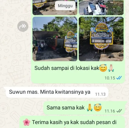 Pengiriman Papan Bunga Duka Orange Groves Pik 2